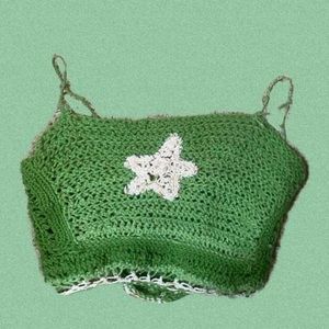 HANDMADE Crochet Star Top